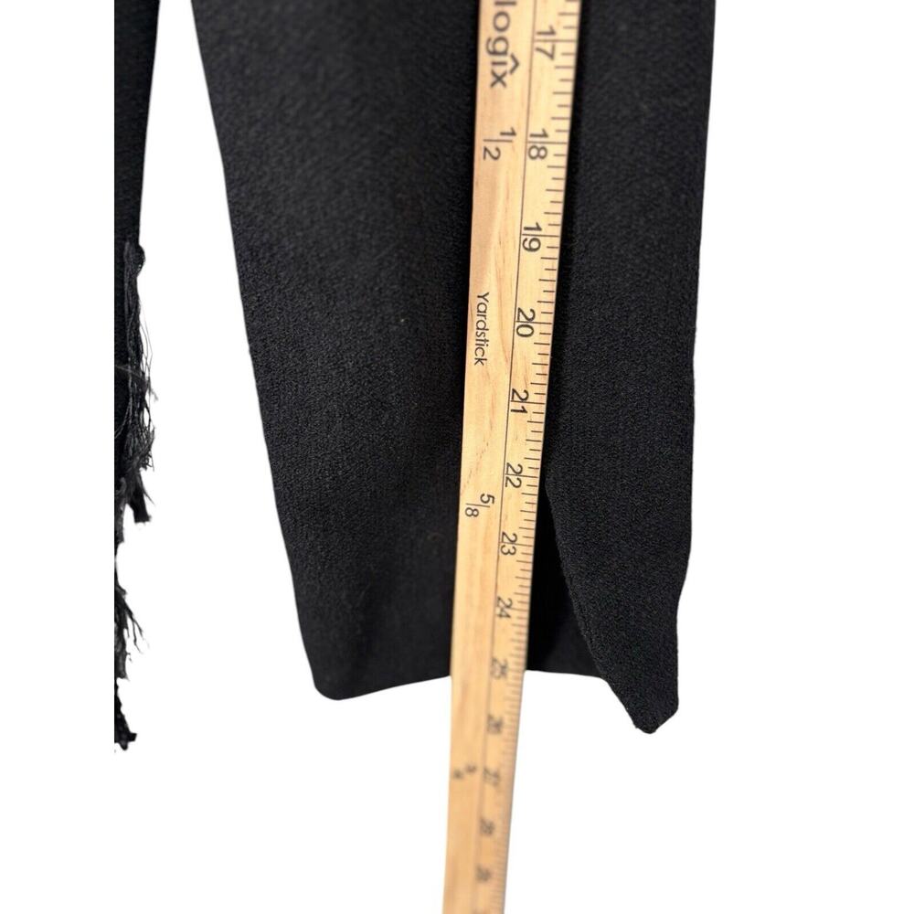 Vintage Peggy Jennings Theatre Coat Womens 1X Ostrich Feather Avant Garde Black - Picture 12 of 12